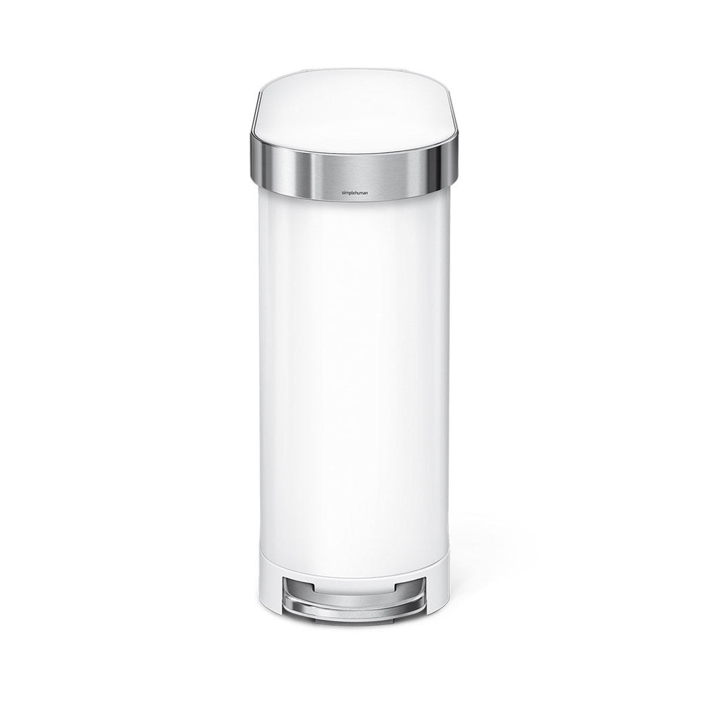45L Slim Step Can with Liner Rim