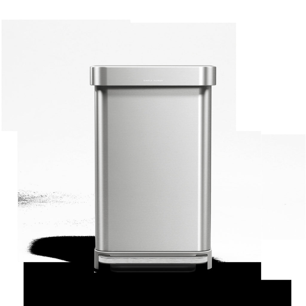 45L Rectangular Step Can with Liner Pocket