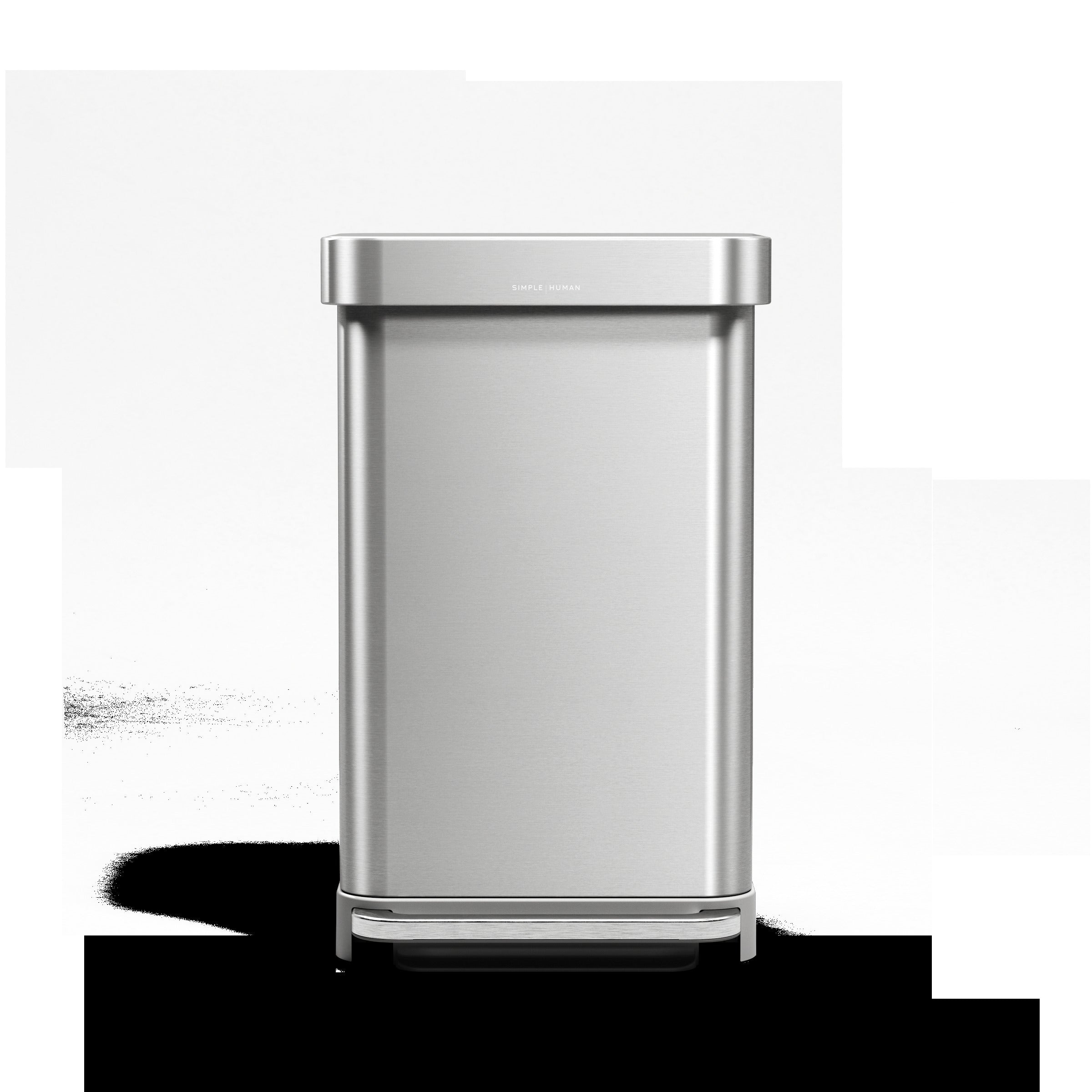 45L Rectangular Step Can with Liner Pocket