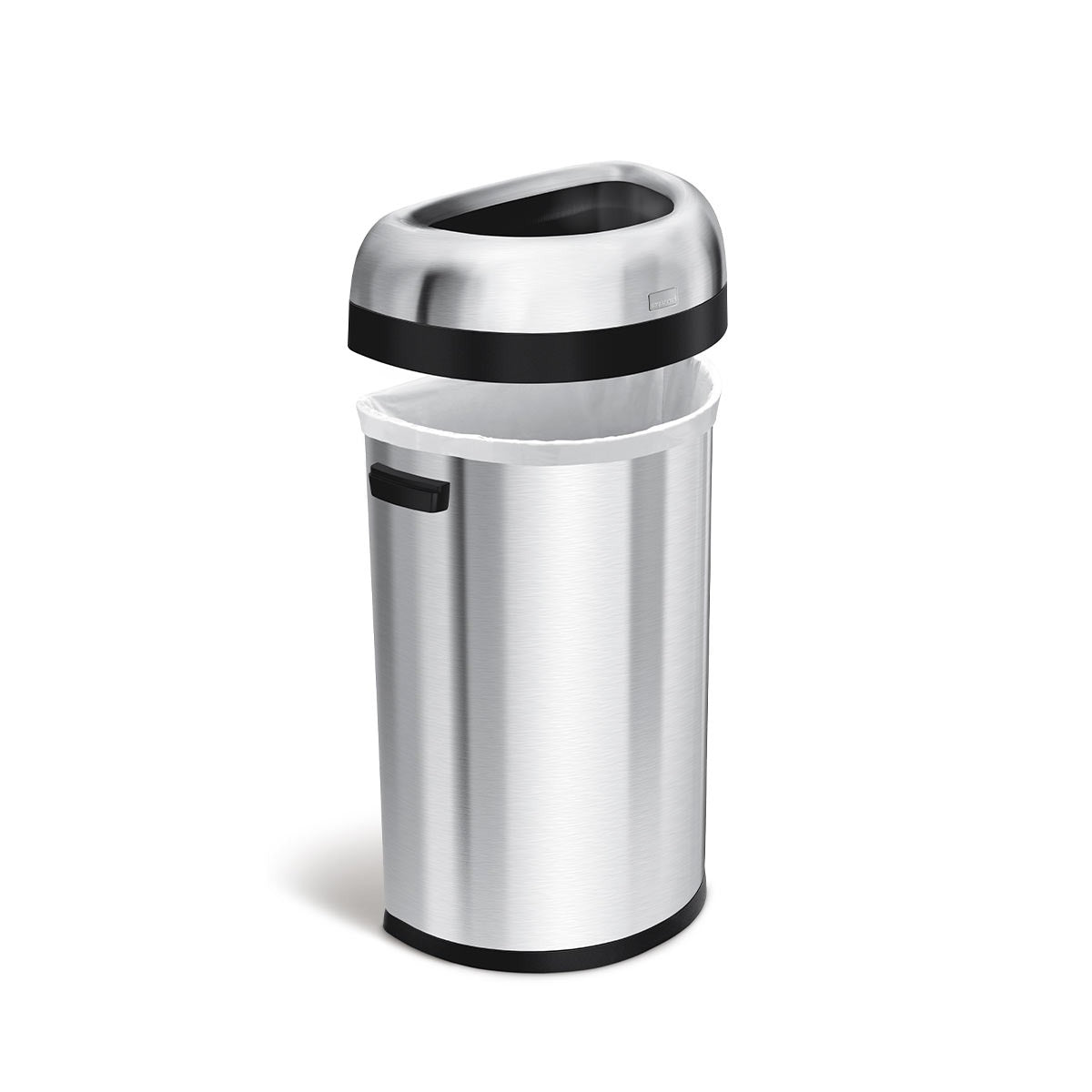 60L Semi-Round Open Can