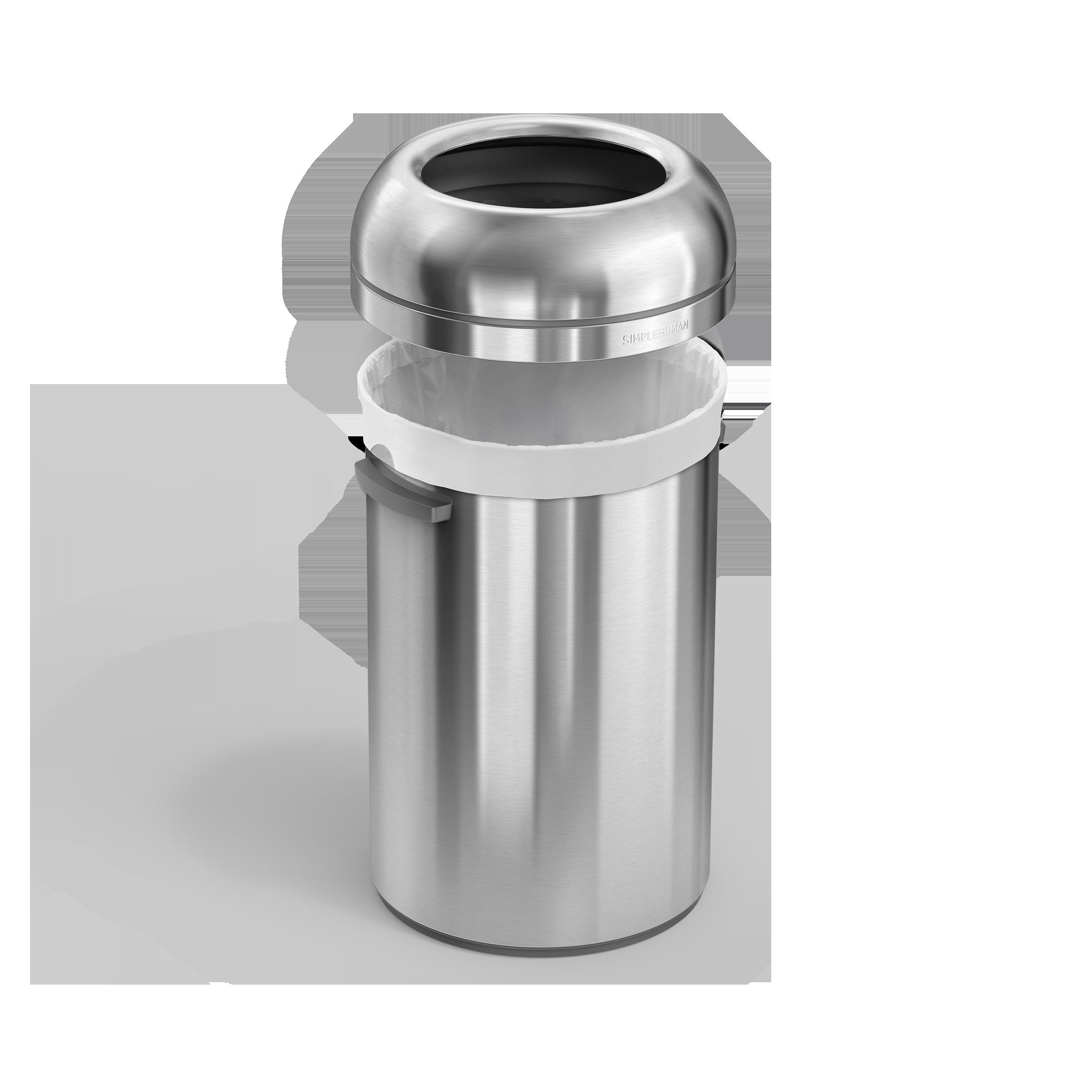 80L All-Steel Bullet Open Can