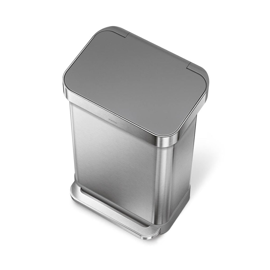 45L Rectangular Step Can with Liner Pocket**