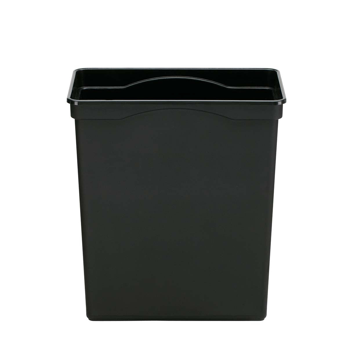 30L Black Plastic Trash Bucket [Sku:Pd5018]