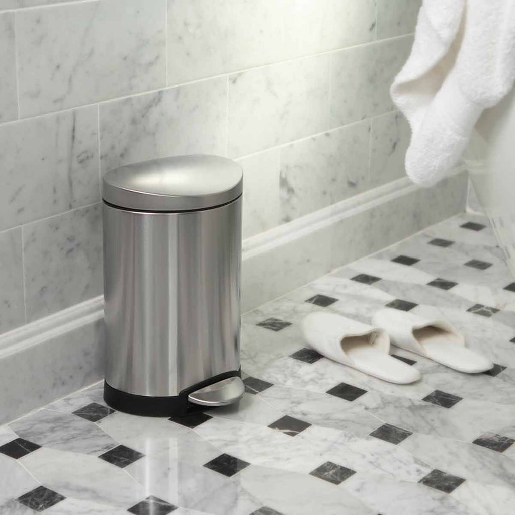 6L Semi-Round Step Can