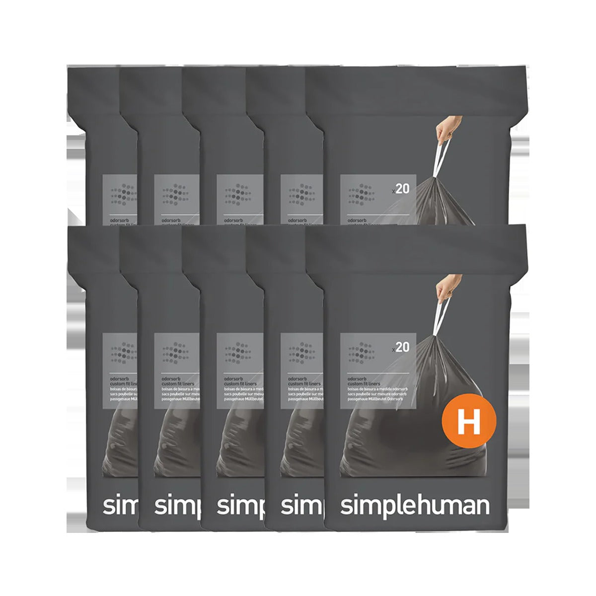 Code H Custom Fit Liners Odorsorb