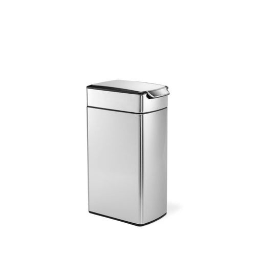 40L Slim Rectangular Touch-Bar Can