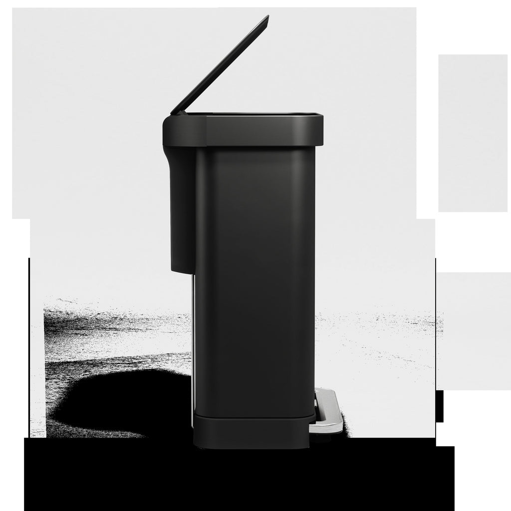 55L Rectangular Step Can with Liner Pocket