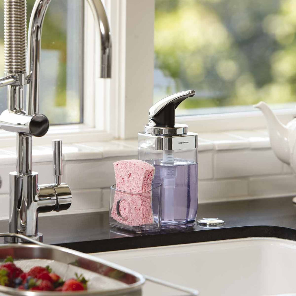 Square Push Pump with Caddy