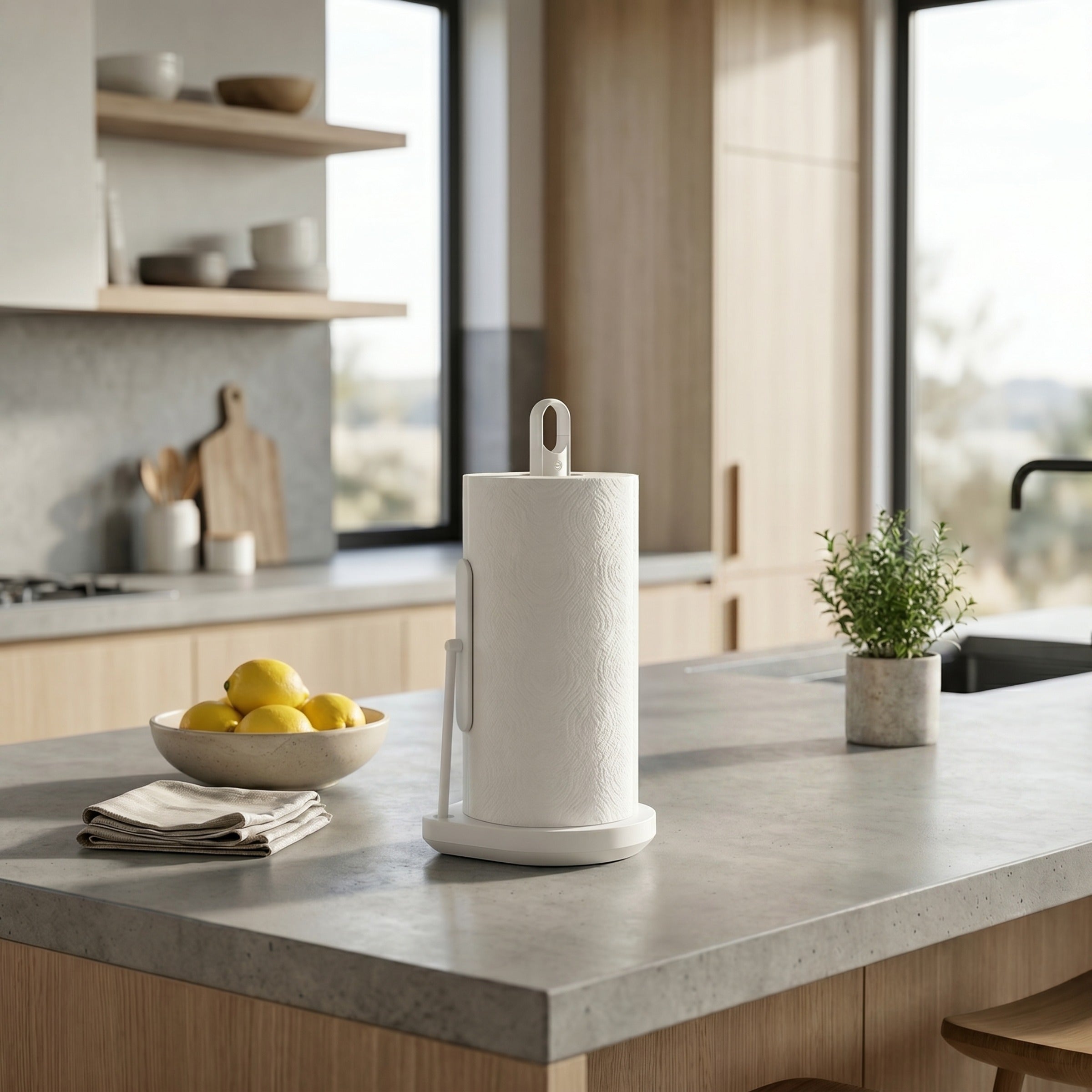 Paper Towel Holder with Spray