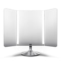 gen1 wide-view sensor mirror: lighted vanity mirror