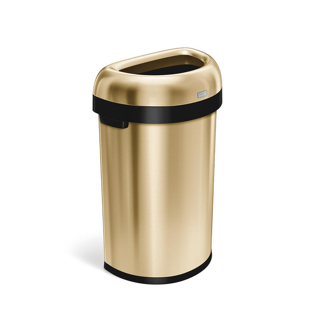 60L Semi-Round Open Can