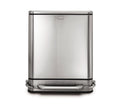 48L stainless steel bar recycler & trash can
