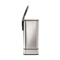 gen1 50L rectangular steel sensor trash can