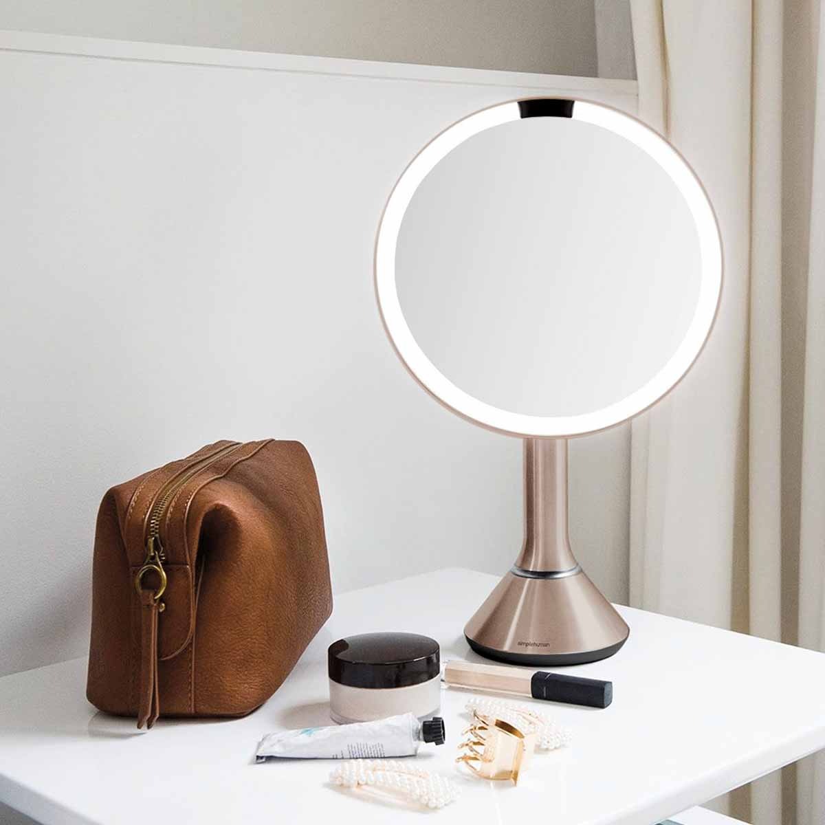 Sensor Mirror with Touch-Control Brightness with 10x Detail Mirror