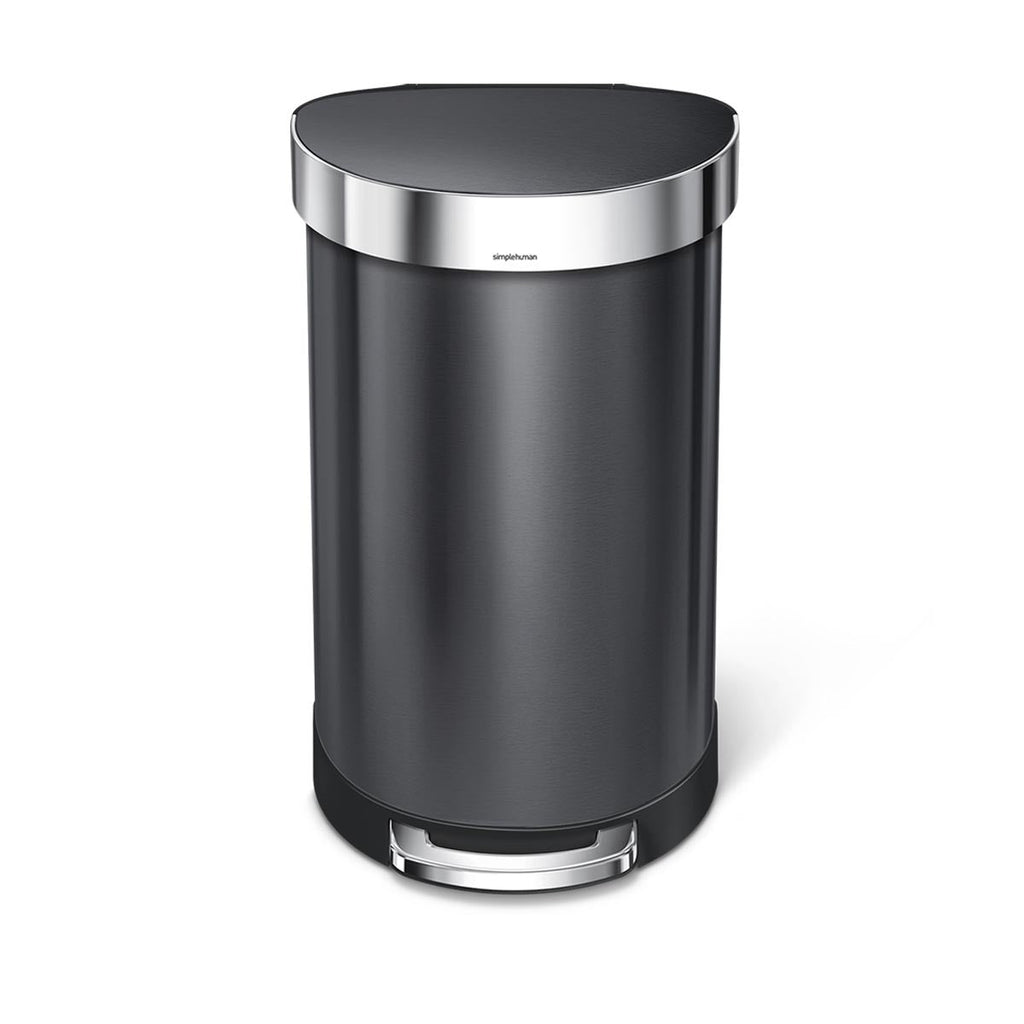 45L Semi-Round Step Can with Liner Rim + 4.5L Round Step Can