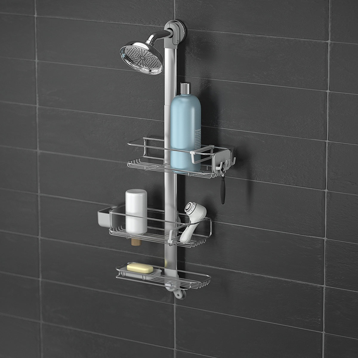 Large Adjustable Shower Caddy