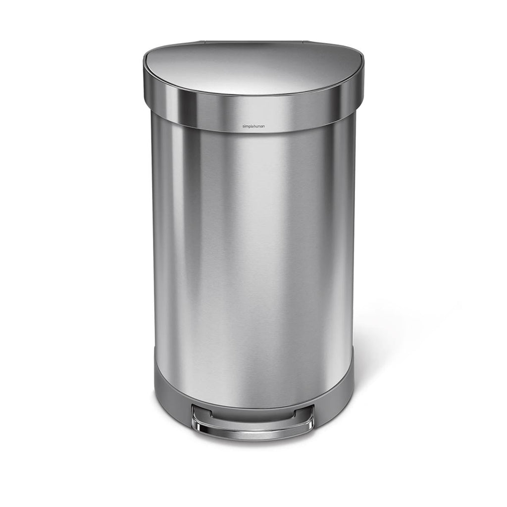 45L Semi-Round Step Can with Liner Rim + 4.5L Round Step Can