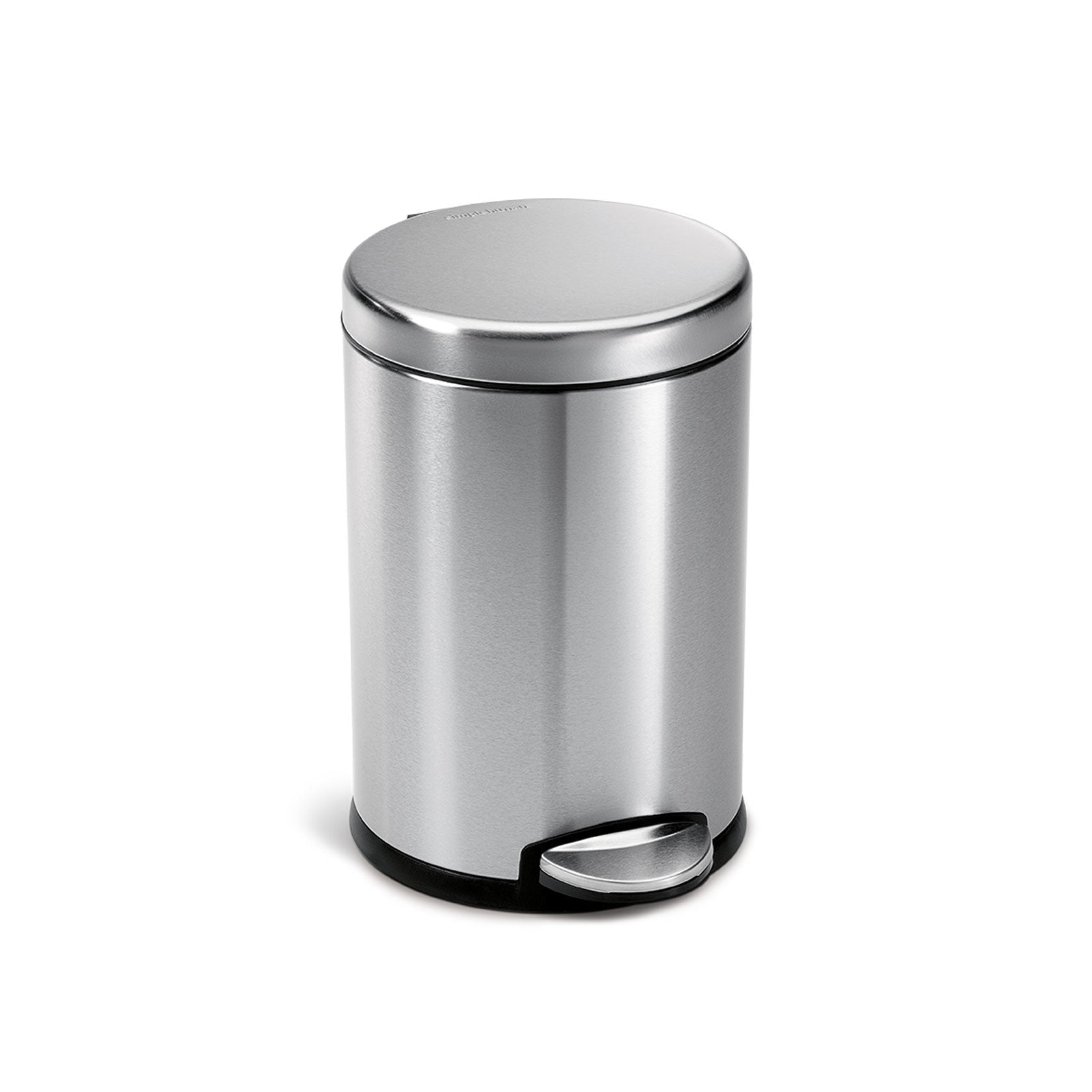 4.5L mini round steel step trash can**