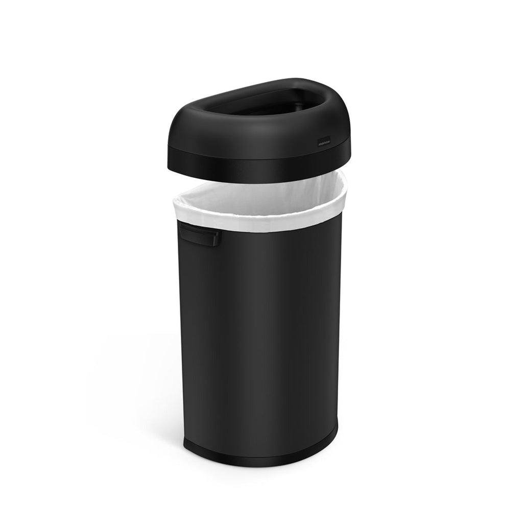 60L Semi-Round Open Can