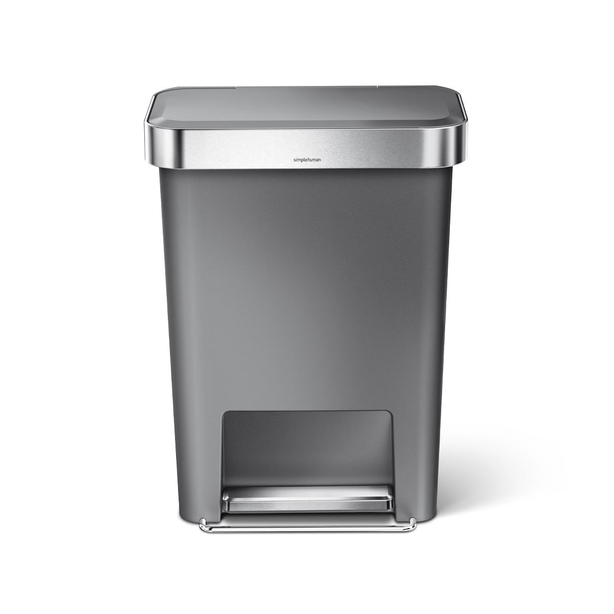 45L Plastic Rectangular Step Can with Liner Pocket (CW1396)