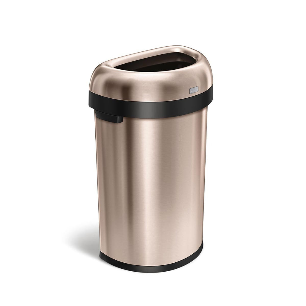 60L Semi-Round Open Can