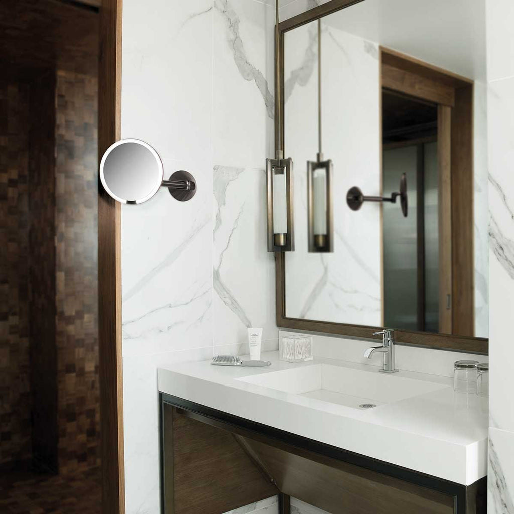 Rechargeable Wall Mount Sensor Mirror