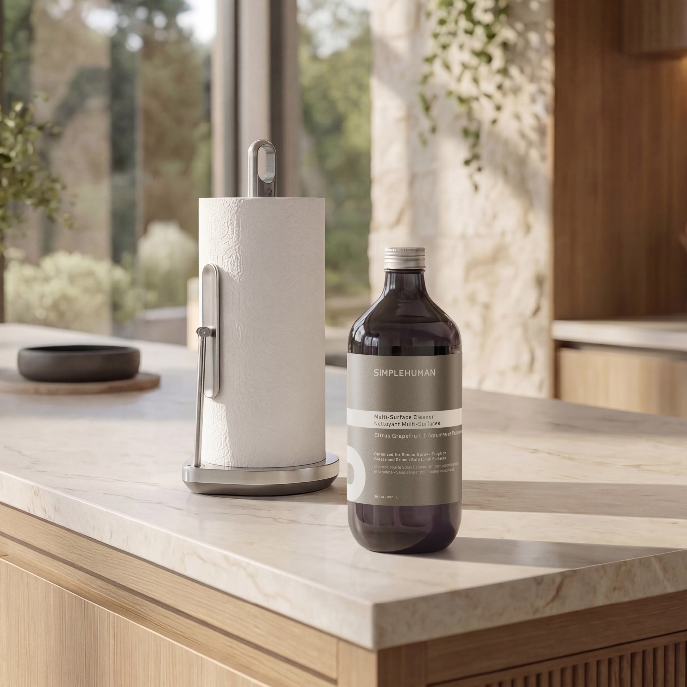 Paper Towel Holder with Spray