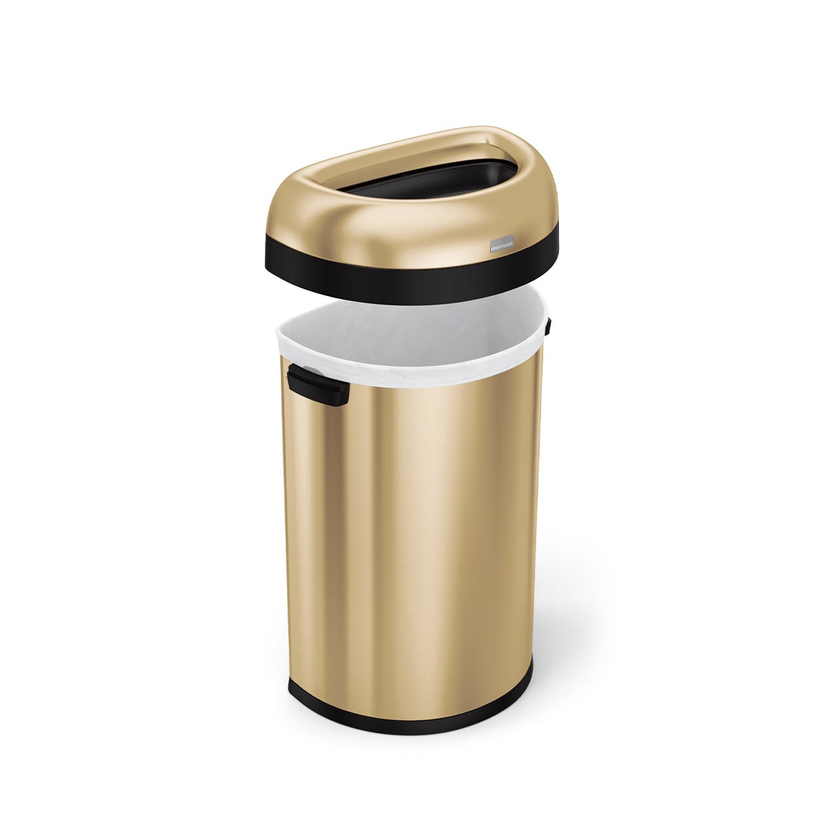 60L Semi-Round Open Can