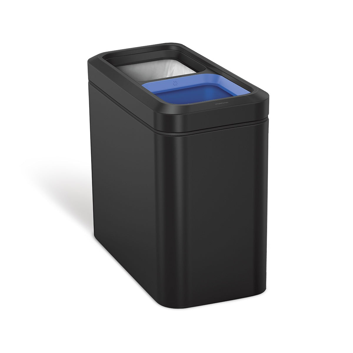 20L Dual Compartment Slim Open Can