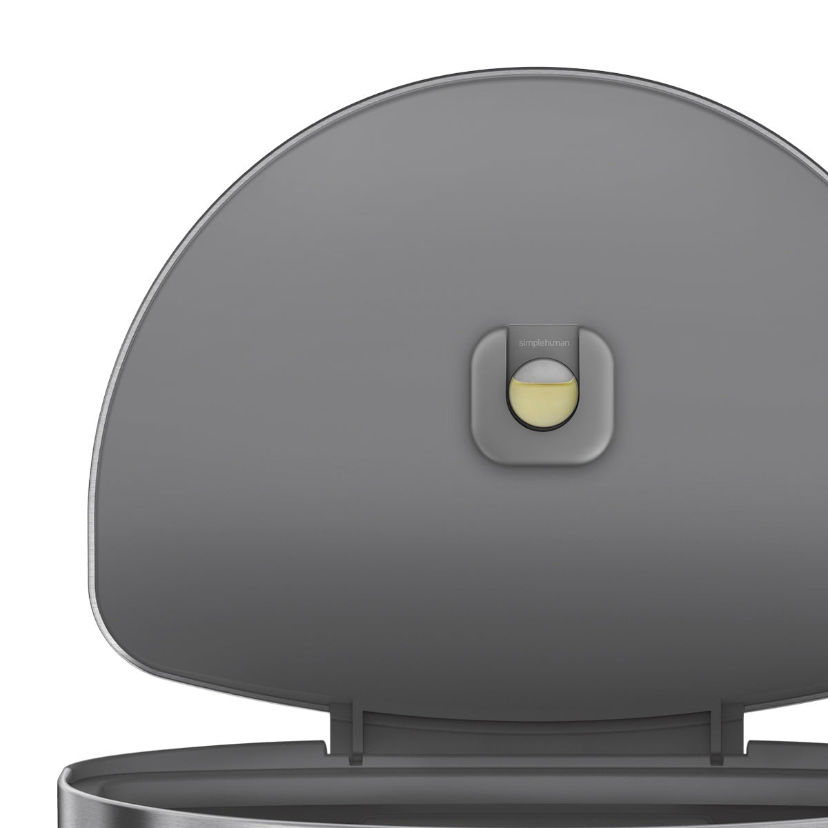 60L Semi-Round Step Can with Liner Rim
