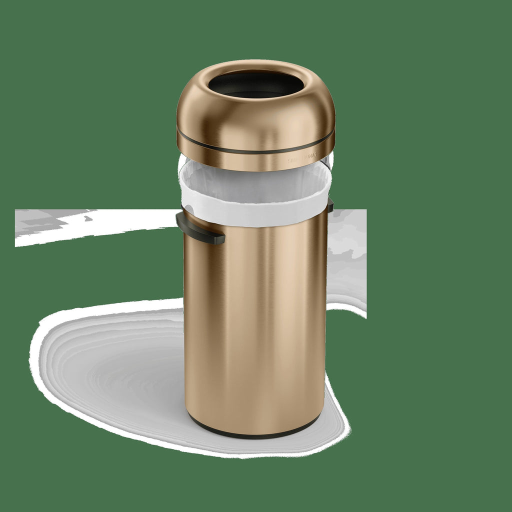 60L All-Steel Bullet Open Can