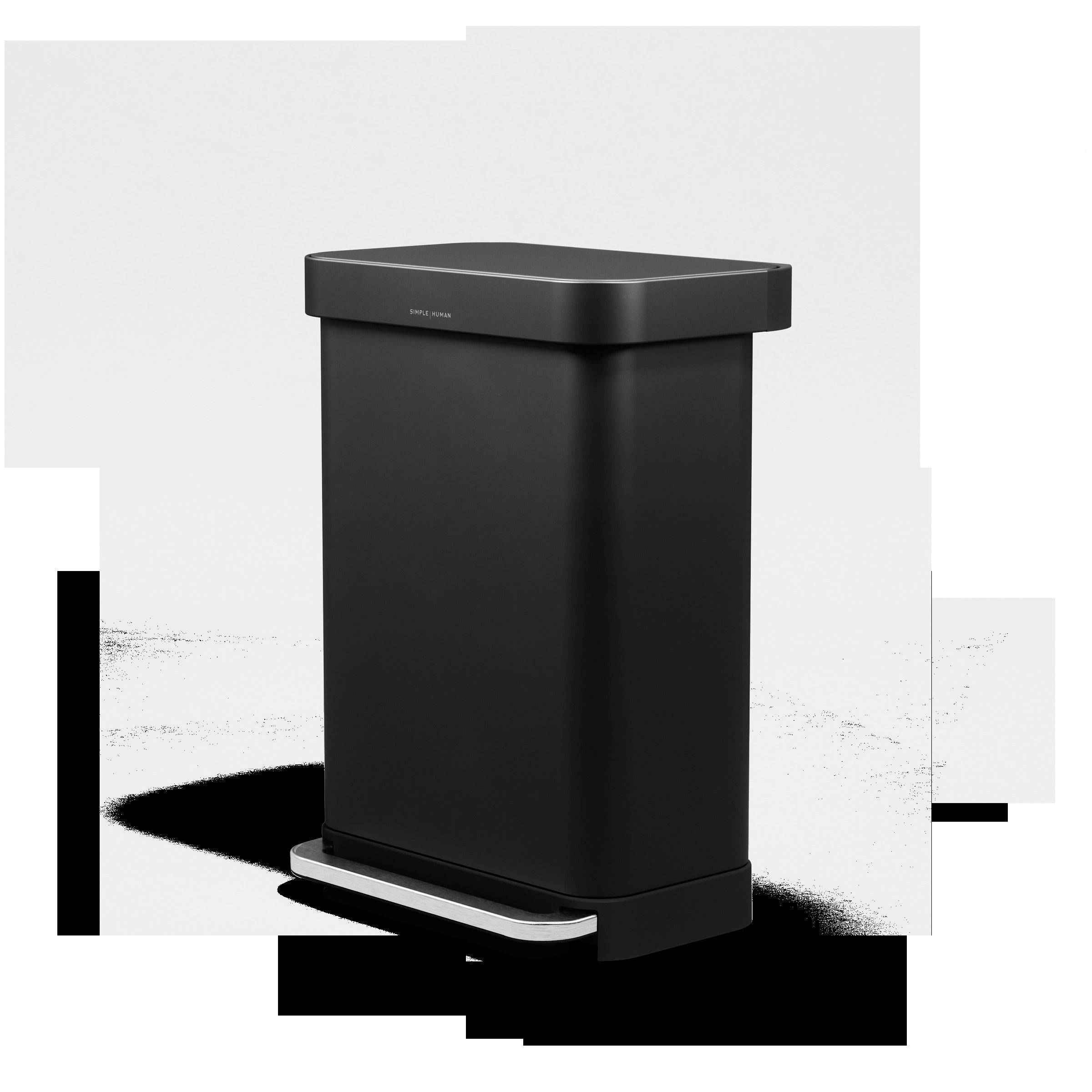 55L Rectangular Step Can with Liner Pocket