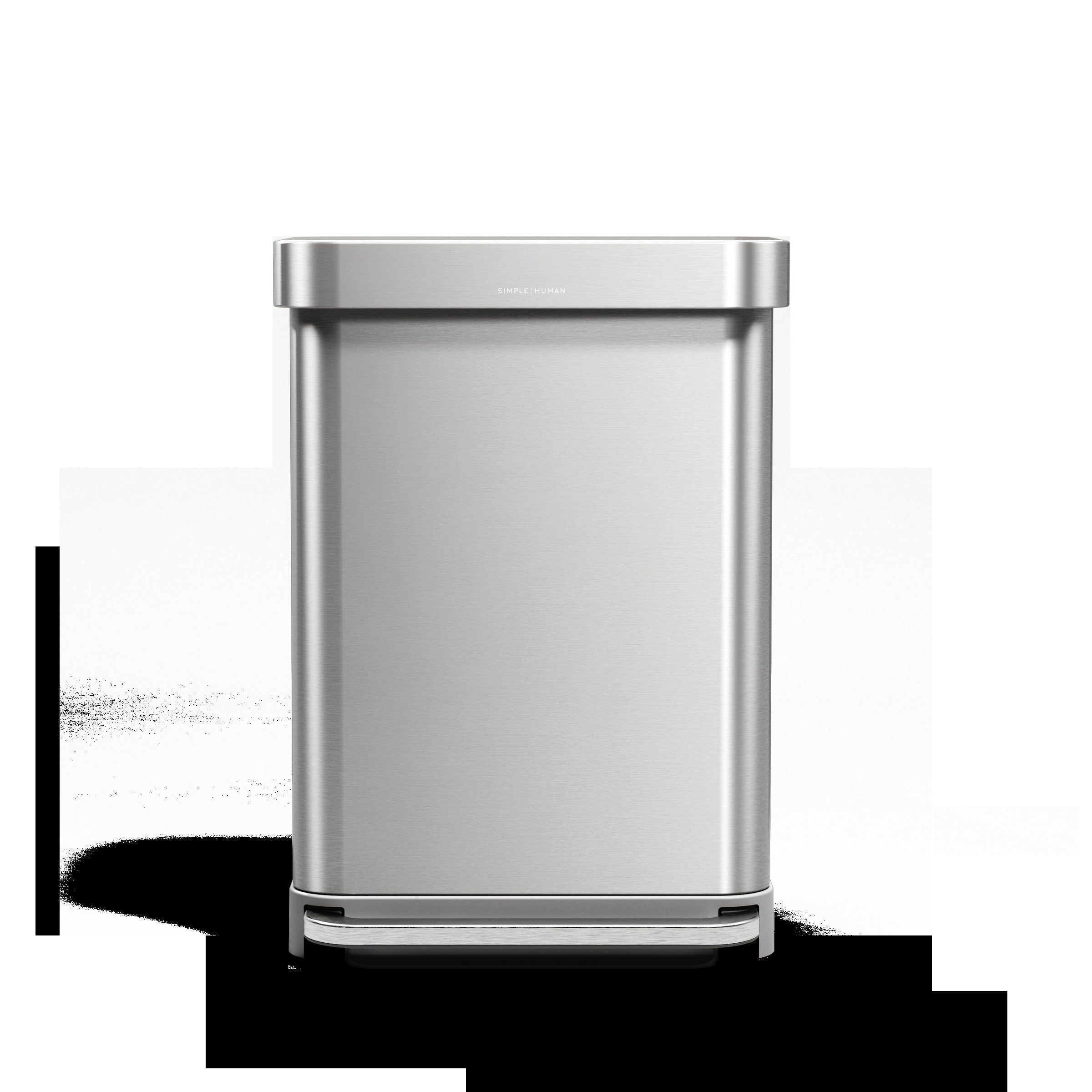 55L Rectangular Step Can with Liner Pocket