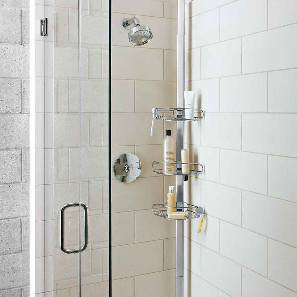 Tension Shower Caddy, 9 Ft.**