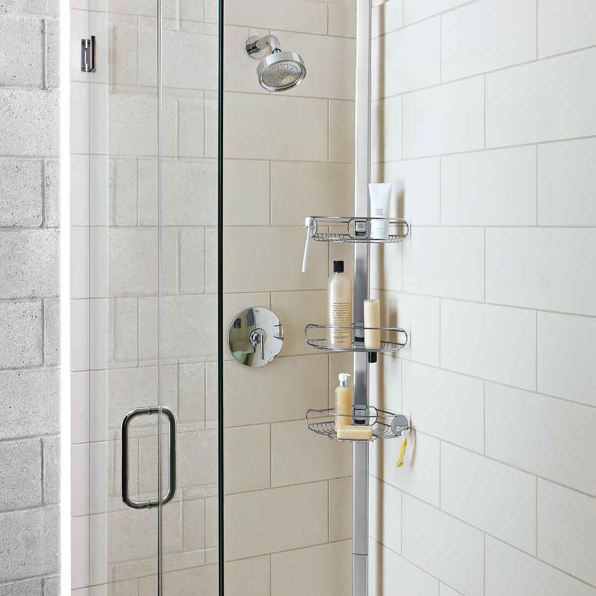 Tension Shower Caddy, 9 Ft.**