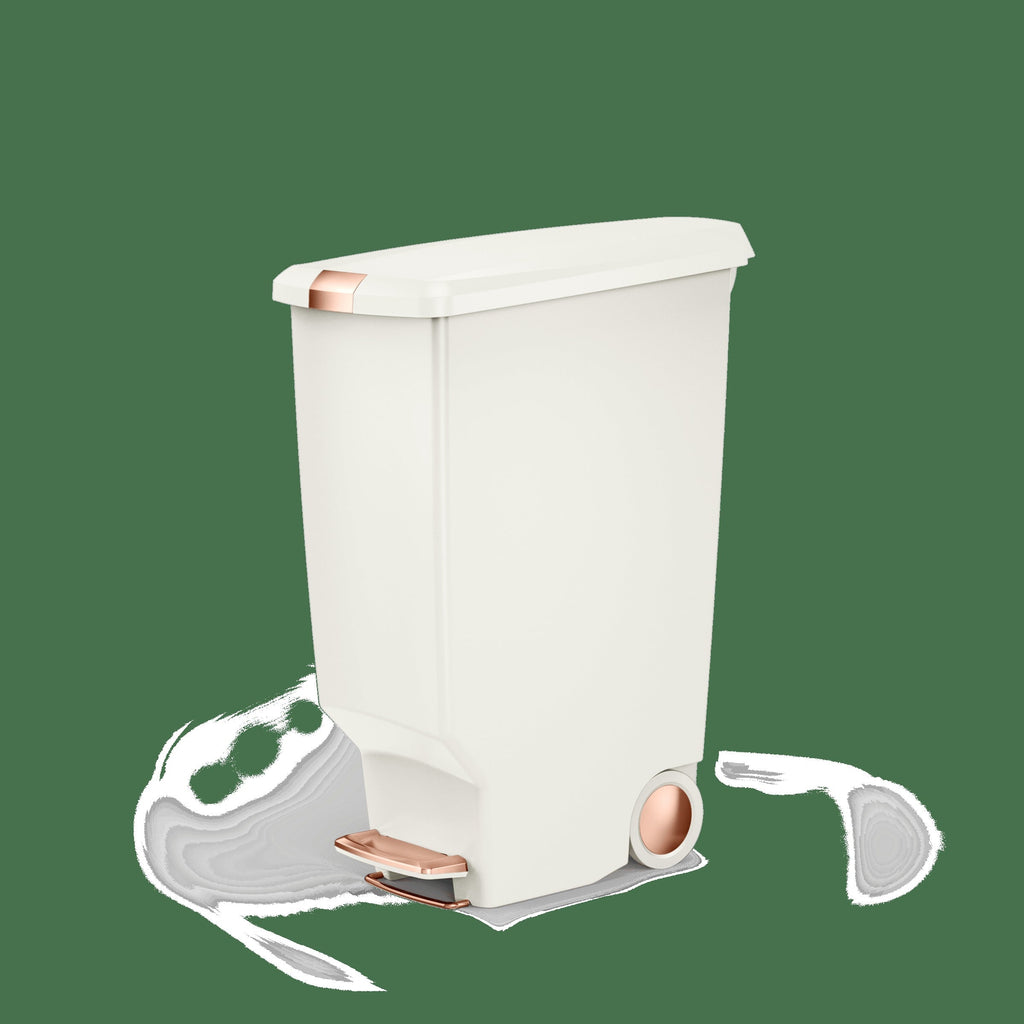 40L Slim Hybrid Step Can